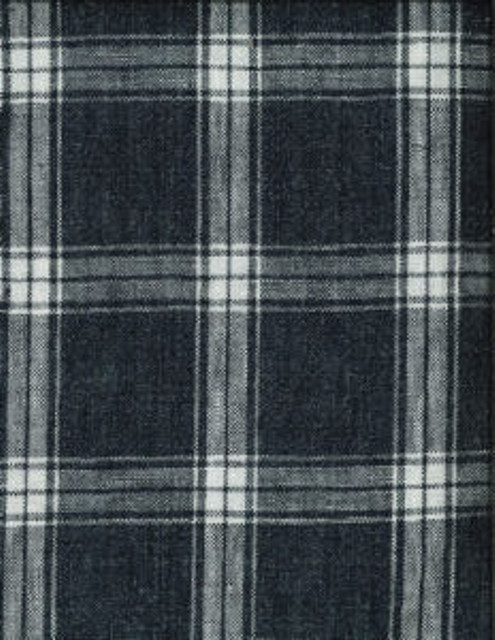 Norbar Fabric Presley Licorice 951 LINCHEX 100% LINEN INDIA 3 3/8"V 3 3/8"H 54 - My Fabric Connection -