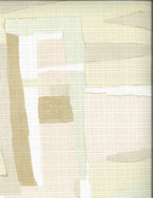Norbar Fabric Apex Natural 107 MONTAGE 100 POLYESTER SPAIN 17 3/4"V 27 1/6"H 54 - My Fabric Connection -