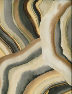 Norbar Fabric Dooley Coffee 206 MONTAGE 100% POLYESTER SPAIN 13 1/6"V 13 1/2"H 54 - My Fabric Connection -