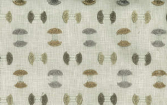 Norbar Fabric Fling Travertine 145 PANDORA 50% POLYESTER 50% COTTON INDIA 6 1/4"V 5 1/4"H 52 - My Fabric Connection -
