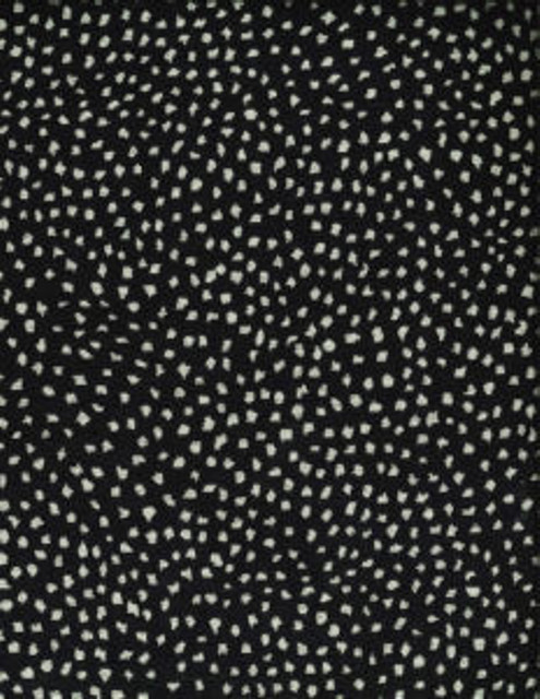 Norbar Fabric Gifford Black PRISM NEUTRALS 70% RAYON 30% POLYESTER CHINA 3 1/2"V 5 1/2"H 58 - My Fabric Connection -