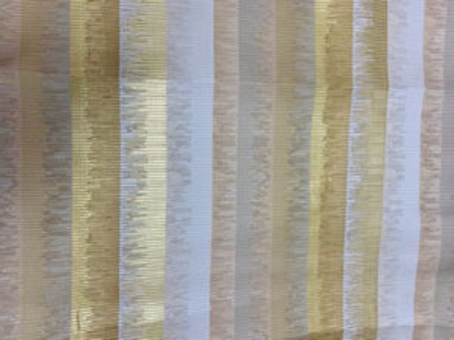 Norbar Fabric Messina Golden SENSATION 100% POLYESTER CHINA 10 1/2"V 14 1/4"H 110 - My Fabric Connection -