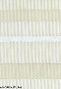 Norbar Fabric Amore Natural 6403 SHEER PASSION 100% POLYESTER TURKEY 118 - My Fabric Connection -