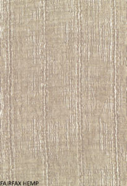 Norbar Fabric Fairfax Hemp 22 100% POLYESTER TURKEY 2"V 118 - My Fabric Connection -