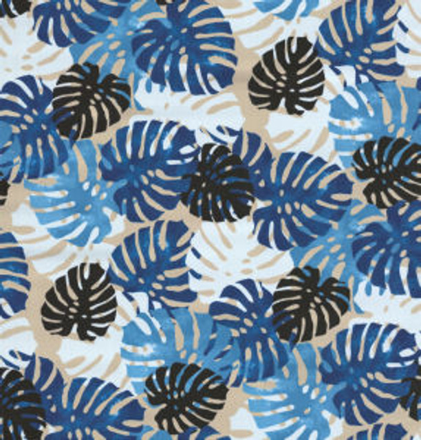 Norbar Fabric Tropica Baltic SUNRISE 100% SPUN POLYESTER TAIWAN 24 1/2"V 51"H 54 - My Fabric Connection -