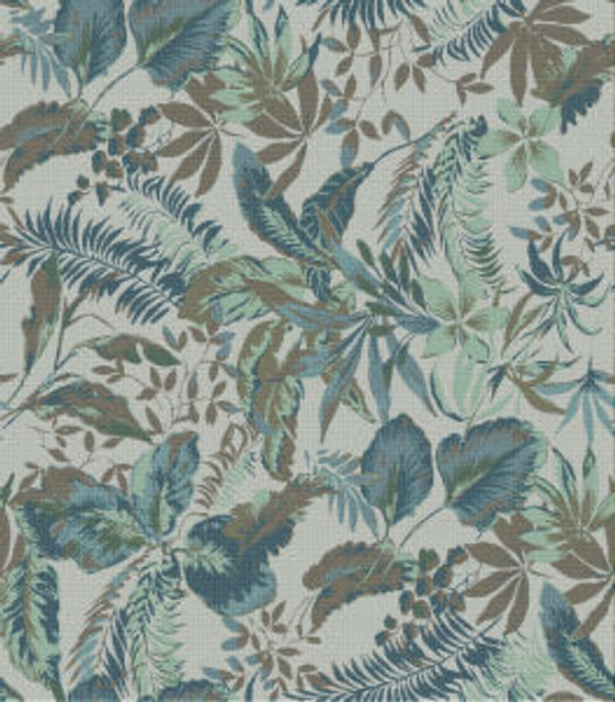 Norbar Fabric Giverny Navy 60 SUNTASTIC 100% ACRYLIC GERMANY 24 1/4"V 27 1/2"H 54 - My Fabric Connection -