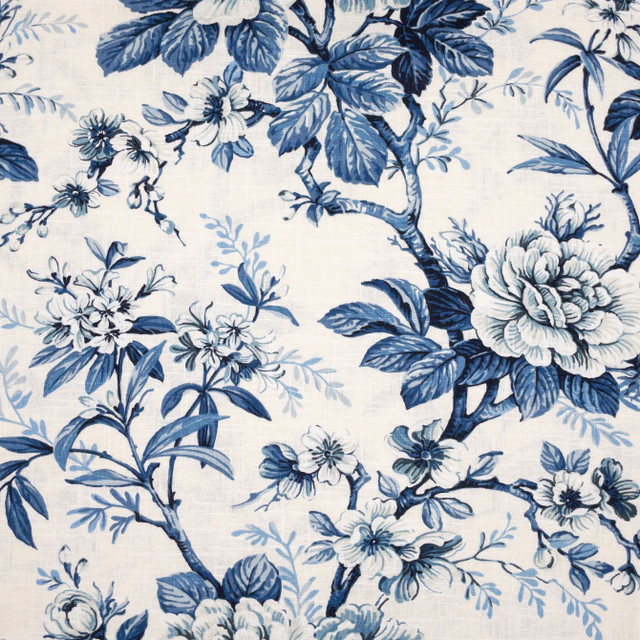 Stout Fabric Rumor 2 Frenchblue COMFORTABLE LIVING HAZE/NAVY 55%LIN 45%SVI SOUTH KOREA Horizontal: 27.250 and Vertical: 24.000 55 in - My Fabric Connection -