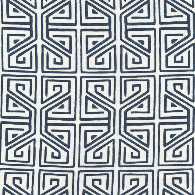 Stout Fabric Revelry 1 Navy RAINBOW LIBRARY CADET/INDIGO 58%LIN 42%COT INDIA Horizontal: 6.250 and Vertical: 7.625 54 in - My Fabric Connection -