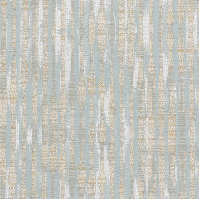 Stout Fabric Quebec 2 Teal COLOR MY WINDOW AQUA/HARBOR 100%POL INDIA Horizontal: 9.250 and Vertical: 7.875 54 in - My Fabric Connection -