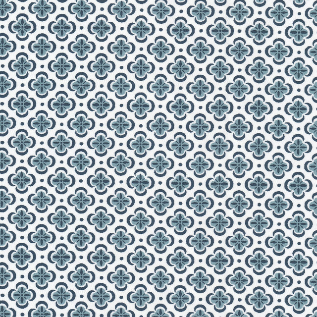 Stout Fabric Basilica 5 Denim RAINBOW LIBRARY CADET/INDIGO 100%COT INDIA Horizontal: 1.500 and Vertical: 1.500 54 in - My Fabric Connection -