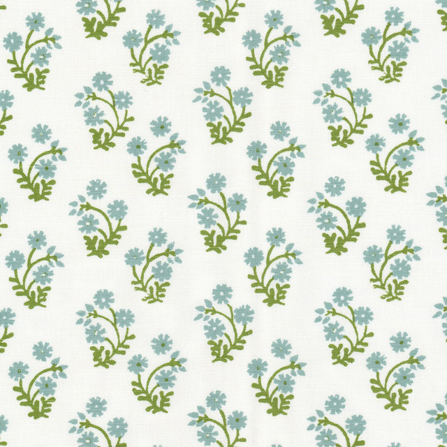 Stout Fabric Lemans 1 Spring RAINBOW LIBRARY SAGE/CYPRESS 58%LIN 42%COT INDIA Horizontal: 3.250 and Vertical: 2.875 54 in - My Fabric Connection -