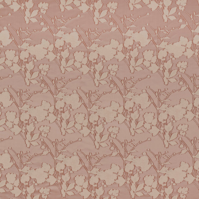 Marcus William Fabric Leaf 4 Tearose KAI/MARCUS WILLIAM BOTANICAL ESCAPE 71%COT 29%POL INDIA Horizontal: 18.875 and Vertical: 17.625 56 in - My Fabric Connection -