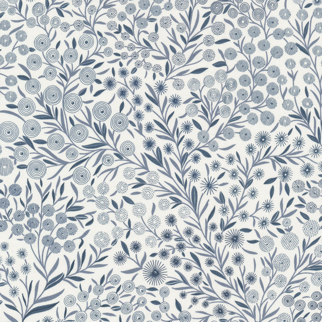 Stout Fabric Mayberry 3 Slate RAINBOW LIBRARY HAZE/SKY 100%COT INDIA Horizontal: 18.000 and Vertical: 25.500 59 in - My Fabric Connection - Stout Fabric Mayberry 3 Slate RAINBOW LIBRARY HAZE/SKY 100%COT INDIA Horizontal: 18.000 and Vertical: 25.500 59 in - My Fabric Connection -