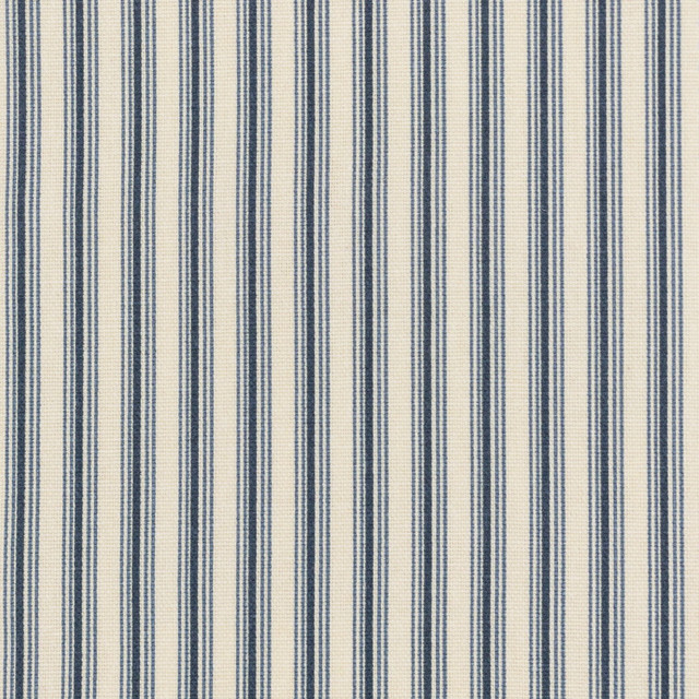 Stout Fabric Dalton 2 Pacific JUST STRIPES DENIM/SLATE 100%COT USA PERFORMANCE RATED FABRIC FLAME RETARDANT-U.F.A.C. CLASS 1 CATB 117-2013 WYZENBEEK 45 000 DOUBLE RUB WEAR TEST (HEAVY DUTY) Horizontal: 0.500 and Vertical: 0.000 56.5 in - My Fabric Connection -
