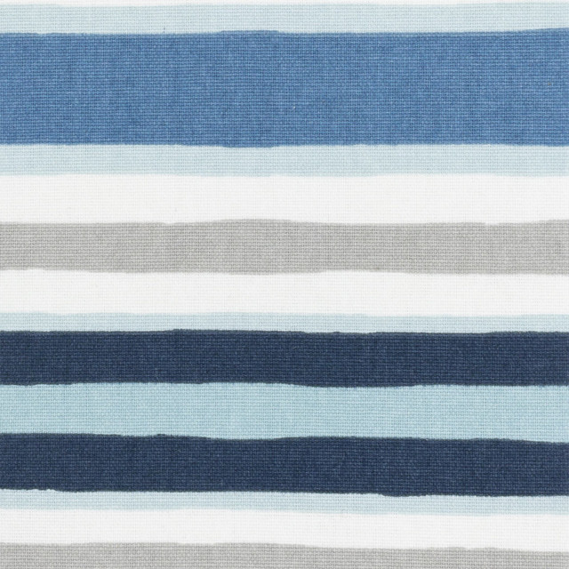 Stout Fabric Bradbury 1 Aqua JUST STRIPES SPRINGTIME/MULTI 100%COT USA Horizontal: 0.000 and Vertical: 13.375 56 in - My Fabric Connection -