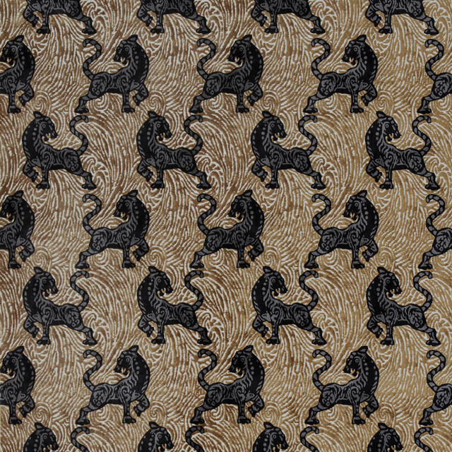 Marcus William Fabric Africa 1 Cognac KAI/MARCUS WILLIAM BOTANICAL ESCAPE 47%COT 28%NYL 25%POL INDIA Horizontal: 13.750 and Vertical: 18.875 54 in - My Fabric Connection -