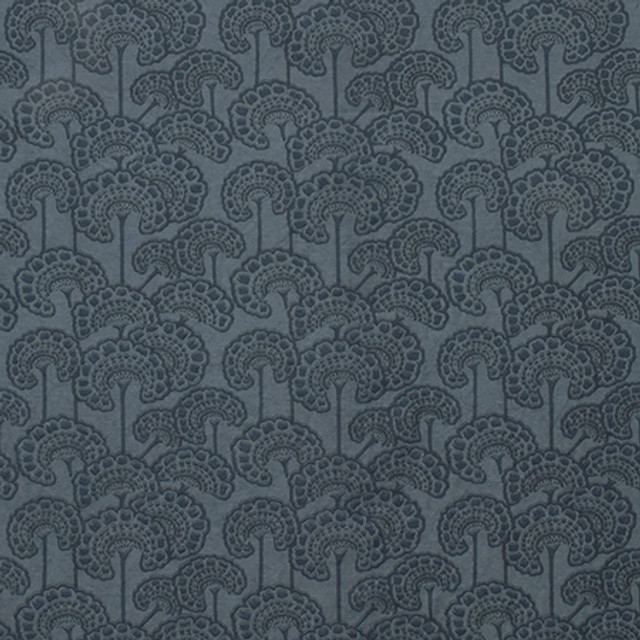 Uncommon Grounds Navy by Carole Designer Fabric Artisan 54% Linen, 46% Cotton INDIA 7,000 Martindale Circular Rubs 5 1/2" V, 7 1/4" H 54" - Swanky Fabrics -