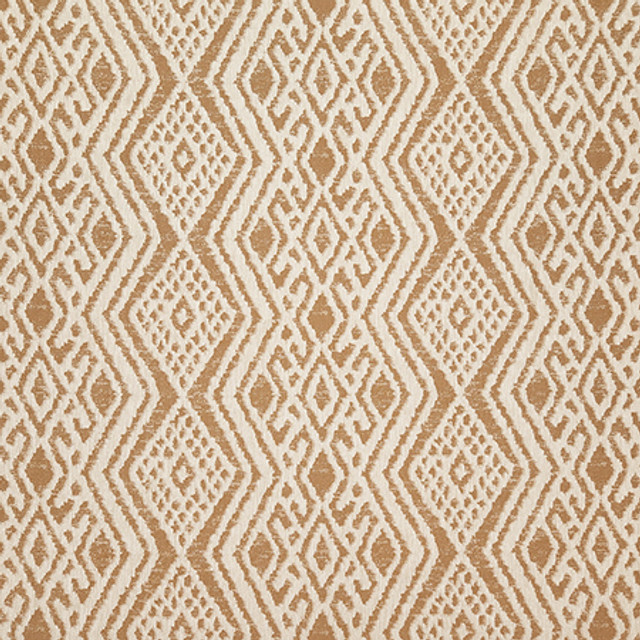 Double Sided Terracotta by Carole Designer Fabric Dawn & Dusk 79% Cotton, 21% Polyester India N/A 7 7/8" V, 13 3/8" H 52.75" - Swanky Fabrics -