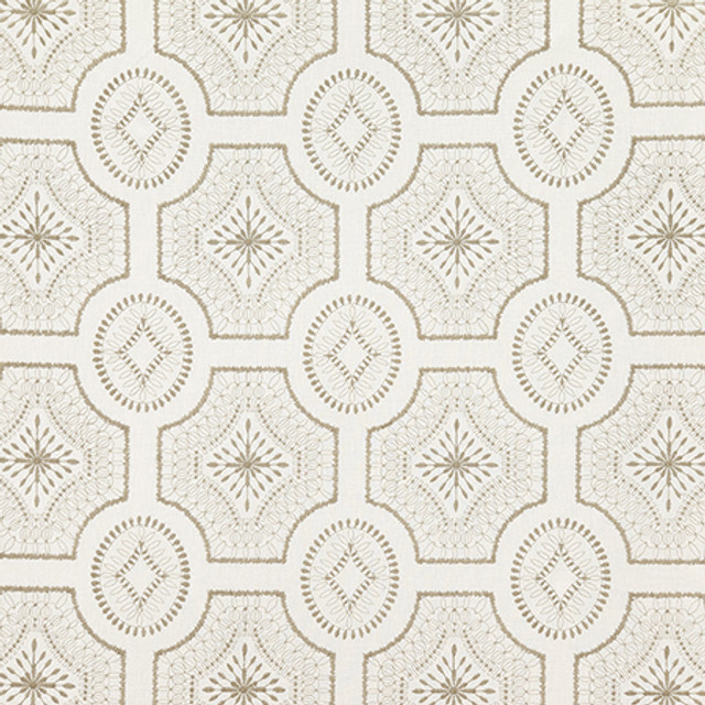 Hustle And Bustle Cotton by Carole Designer Fabric Earth & Stone 64% Polyester, 36% Cotton India N/A 9 1/4" V, 8 3/4" H 52" - Swanky Fabrics -
