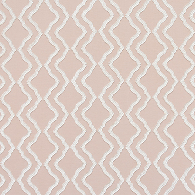 Follow Me Blush by Carole Designer Fabric Harvest 51% Recycled Polyester, 30% Polyester, 12% Cotton, 7% Linen India 28,500 Wyzenbeek Double Rubs 4 1/2" V, 7 3/4" H HD 54" - Swanky Fabrics -