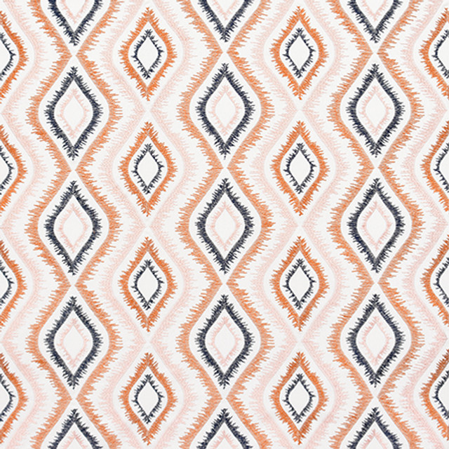 More Involved Sunrise by Carole Designer Fabric Harvest 66% Cotton, 34% Polyester India N/A 7 7/8" V, 9 7/8" H 50" - Swanky Fabrics -