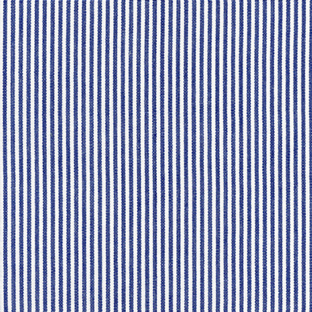 Emmy Royal by Carole Designer Fabric In The Details 100% Cotton India 9,000 Wyzenbeek Double Rubs 1 1/4" H 54" - Swanky Fabrics -