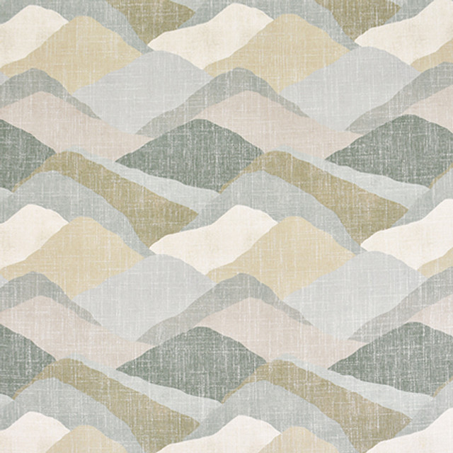 Taken Up Driftwood by Carole Designer Fabric Jade 36% Polyester, 26% Cotton, 22% Viscose, 16% Linen China 30,000 Wyzenbeek Double Rubs 13 1/2" V, 13 1/2" H 55" - Swanky Fabrics -