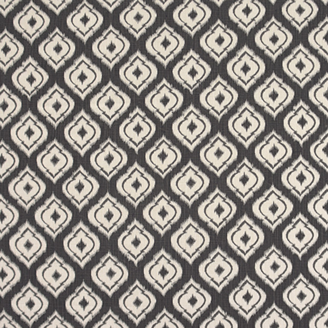 Lit Lanterns Onyx by Carole Designer Fabric Moonstone 59% Cotton, 41% Polyester-Light Latex Backing China 15,000 Wyzenbeek Double Rubs 14 3/8" V, 14" H 54" - Swanky Fabrics -