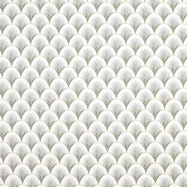 In The Spotlight Pewter by Carole Designer Fabric Prisma 100% Cotton SPAIN 50,000 Wyzenbeek Double Rubs 3 3/4" V, 1 1/2" H HD 54" - Swanky Fabrics -
