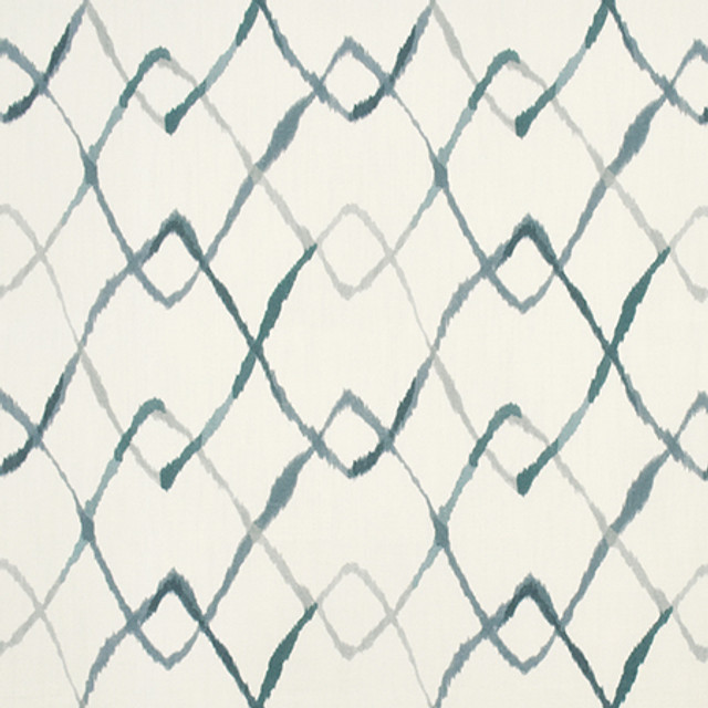 Stunning Speed Rain by Carole Designer Fabric Prisma 100% Cotton INDIA 12,000 Wyzenbeek Double Rubs 13 3/4" V, 27 1/2" H 54" - Swanky Fabrics -