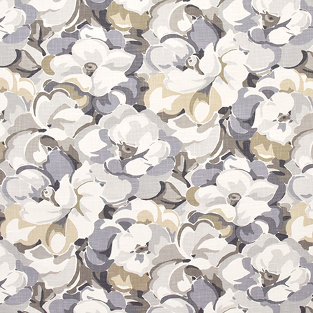 World Of Beauty Flax by Carole Designer Fabric Prisma 100% Cotton-Stain Resistant PAKISTAN 50,000 Wyzenbeek Double Rubs 25" V, 27 1/4" H HD 55.25" - Swanky Fabrics -