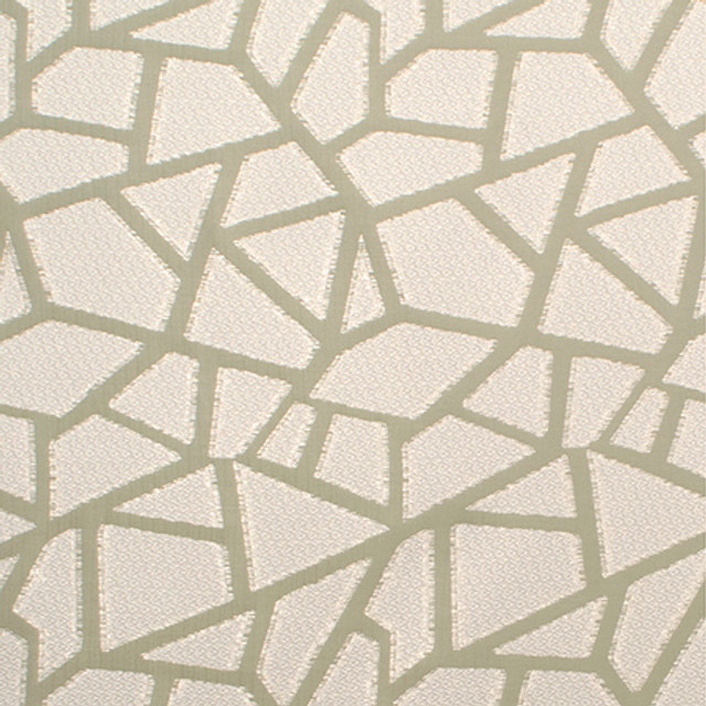 All Angles Sage by Carole Designer Fabric Radiance 100% Polyester Turkey N/A 18" V, 10" H 58" - Swanky Fabrics -