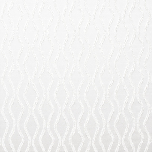 Walk Together Silver Cloud by Carole Designer Fabric Radiance 100% Polyester India N/A 4 3/4" V, 4 1/2" H 54" - Swanky Fabrics -