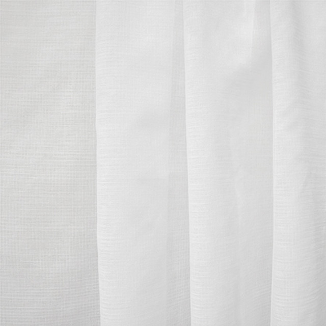 Aspire Optical White by Carole Designer Fabric Sheer Basics III 100% Polyester Turkey N/A None 118" - Swanky Fabrics -