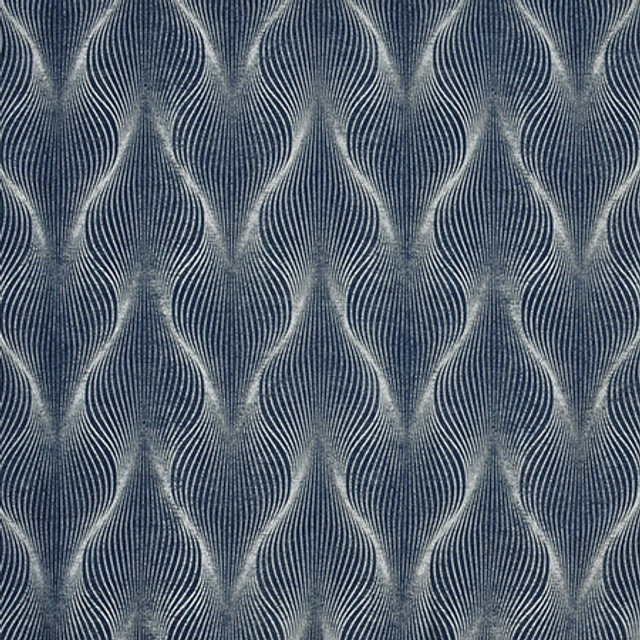 Come Together Navy by Carole Designer Fabric State Of The Art 100% Polyester CHINA N/A 6 1/2" V, 7 1/2" H 55" - Swanky Fabrics -