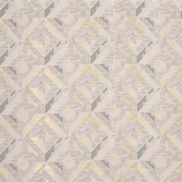 Moving On Up Platinum by Carole Designer Fabric State Of The Art 100% Polyester CHINA N/A 7 1/4" V, 7" H 55" - Swanky Fabrics -