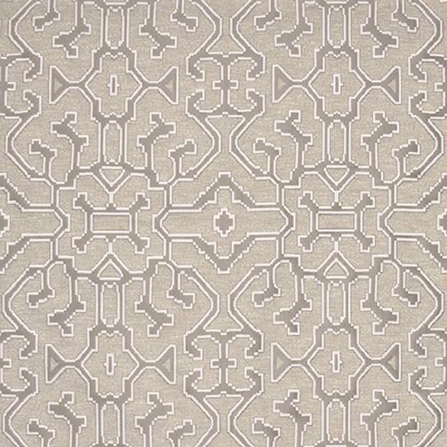Treasure Box Khaki by Carole Designer Fabric State Of The Art 58% Polyester, 27% Viscose, 15% Cotton INDIA N/A 16 3/8" V, 12 3/4" H 51.5" - Swanky Fabrics -