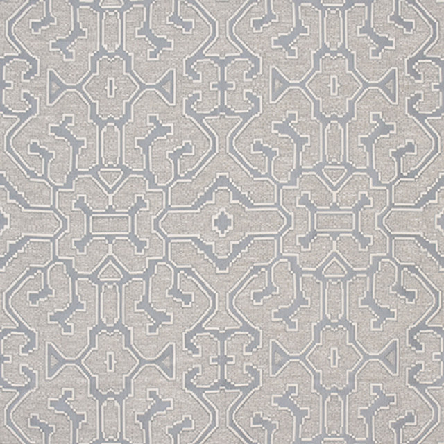 Treasure Box Mineral by Carole Designer Fabric State Of The Art 58% Polyester, 27% Viscose, 15% Cotton INDIA N/A 16 3/8" V, 12 3/4" H 51.5" - Swanky Fabrics -