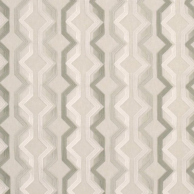 Over The Wall Fossil by Carole Designer Fabric Wallflower Base: 72% Poly, 28% Cotton. Embr 100% Poly INDIA 30,000 Wyzenbeek Double Rubs 4 1/2" V, 10 5/8" H 54" - Swanky Fabrics -