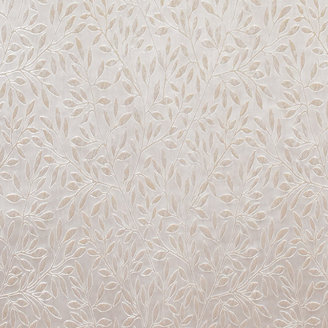 Trailing Away Sandstone by Carole Designer Fabric Wellington 59% Polyester, 41% Cotton INDIA 21,000 Wyzenbeek Double Rubs 14"V, 13 3/8" H 53.5" - Swanky Fabrics -