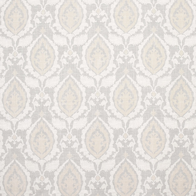 We Are Champions Silverstone by Carole Designer Fabric Wellington 36% Polyester, 26% Cotton, 22% Viscose, 16% Linen CHINA 30,000 Wyzenbeek Double Rubs 13 1/2" V, 9" H 55" - Swanky Fabrics -