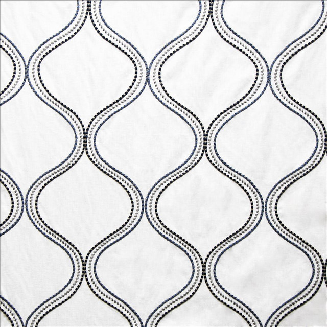 Kasmir Fabric Bolsena Nautic  1474 69% Polyester 31% Cotton  INDIA  </p><p>Repeat: Horizontal: 8 4/8 inches and Vertical: 9 3/8 inches 54  - My Fabric Connection -