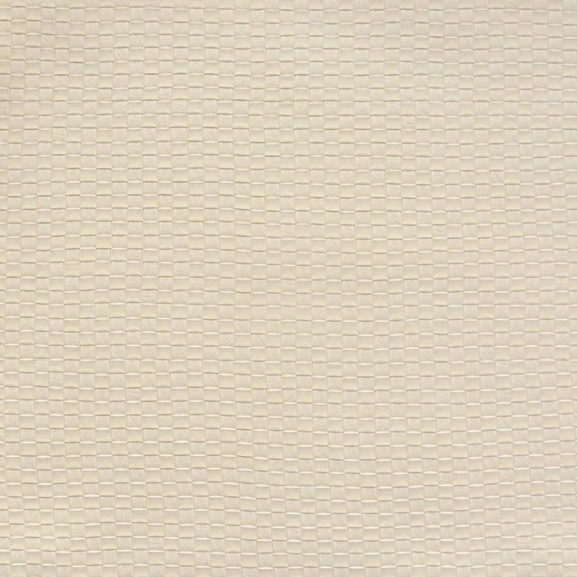 Maxwell Fabric Basketry # 761 Buttercream Easy Rider Viii FACE: 100% PVC KOREA V-0.75" H-0.75" 54" - My Fabric Connection -