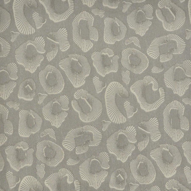 Maxwell Fabric Coquina # 847 Fog Performance Wovens-Vol. Vi Pampas 71% UV POLYESTER 29% UV RECYCLED POLYESTER USA V-14.4" H-14.1" 57.3" - My Fabric Connection -