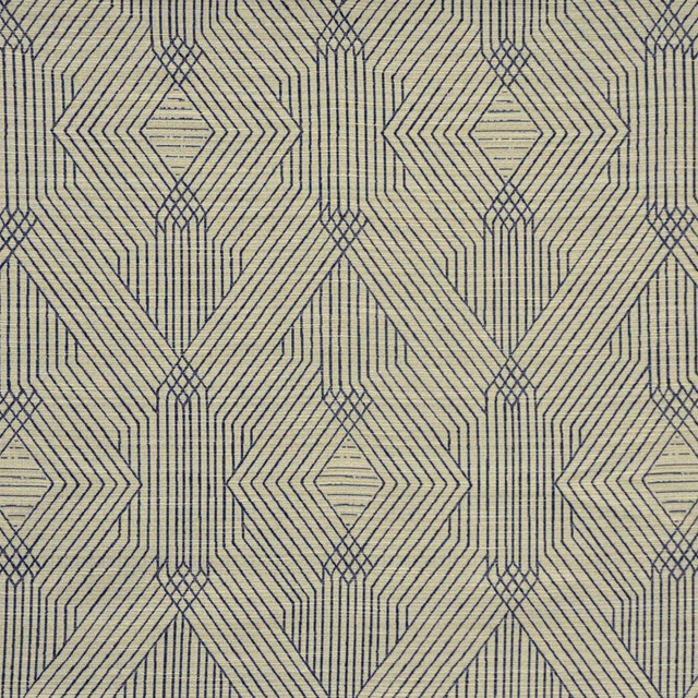 Maxwell Fabric Deming # 660 Hydro Home & Garden-Act Vi 100% HIGH-UV POLYESTER USA V-30.1"H-13.8" 55.5" - My Fabric Connection -