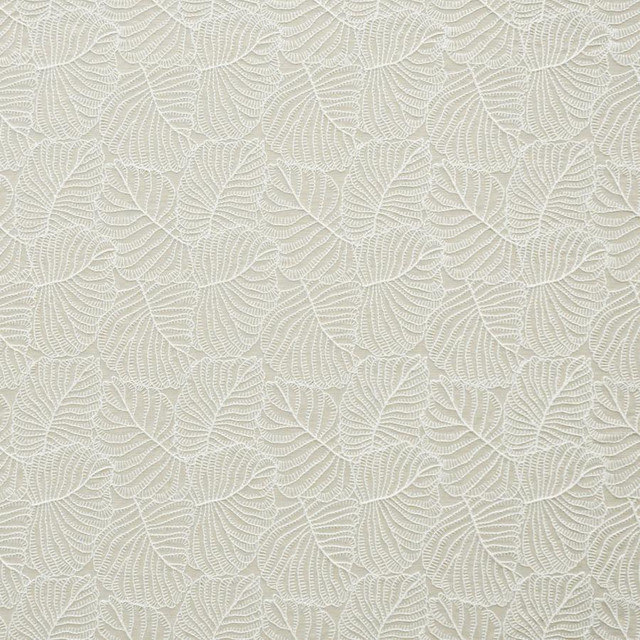 Maxwell Fabric Nettle # 201 Latte Color Theory-Vol.Vi Alabaster 55% COTTON/45% SPUN POLYESTER INDIA V-7.5"H-5.75" 54"EMB.52" - My Fabric Connection -