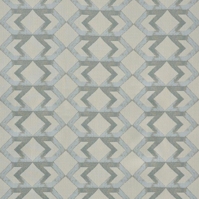 Maxwell Fabric Southport # 639 Sky Home & Garden-Act Vi 100% OUTDURA SOLUTION-DYED ACRYLIC USA V-9"H-3.4" 54" - My Fabric Connection -