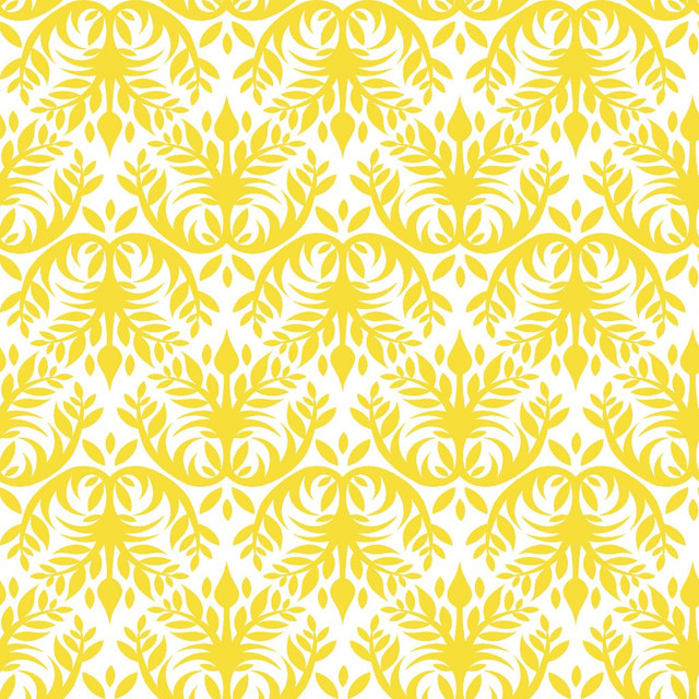 RM CoCo Fabric Double Dutch Damask Sunshine