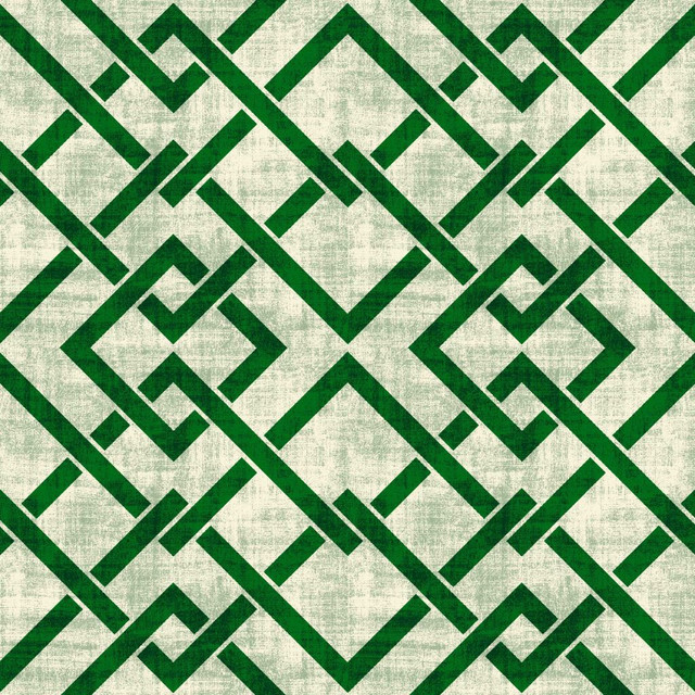RM CoCo Fabric Frescato Trellis Evergreen