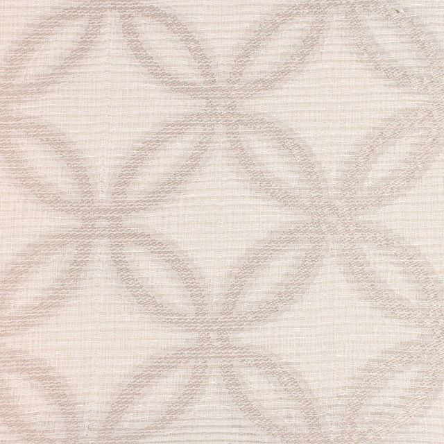 RM CoCo Fabric Floral Maze Parchment Sheer Perfection 73% Polyester 27% Linen See Sample 0 Horizontal: 5.55.7 60 - My Fabric Connection -